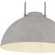 Alora Mood Harper 1 Light 15.75 inch Steel Shade Pendant Ceiling Light