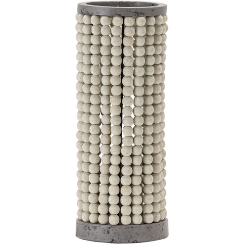 Amelia 13.75 inch 60 watt Handfinished Natural and Gray Table Lamp Portable Light