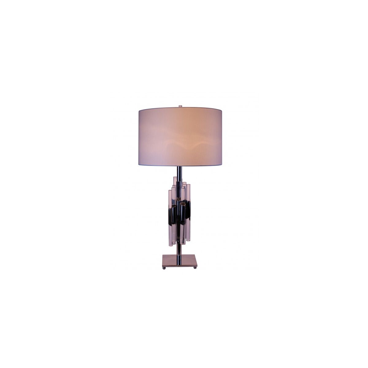 Canada 31 inch 100.00 watt Polished Nickel Table Lamp Portable Light