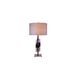 Canada 31 inch 100.00 watt Polished Nickel Table Lamp Portable Light