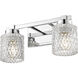 Jacqueline Vanity Wall Light in Chrome