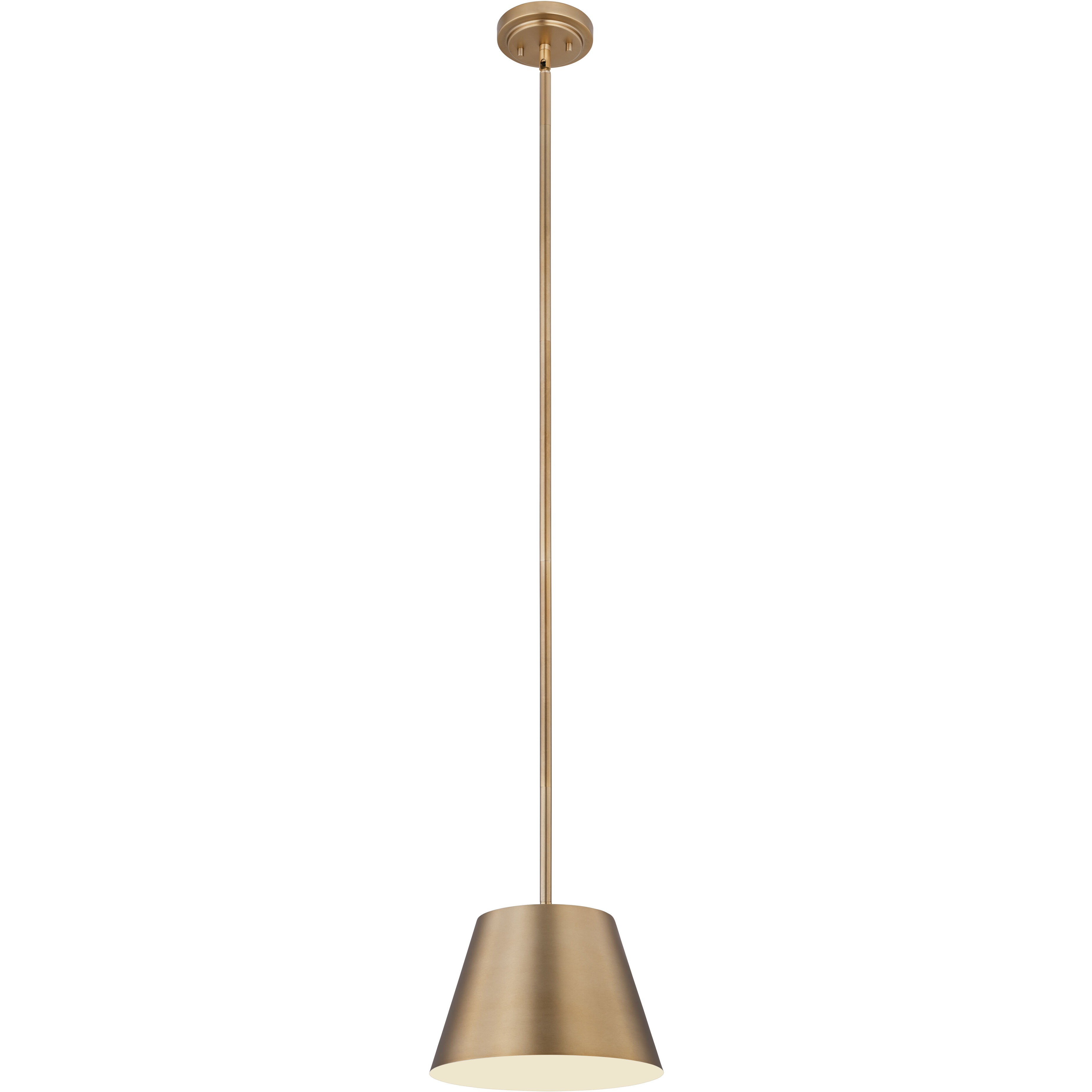 Lilly 1 Light 12 inch Modern Gold Pendant Ceiling Light