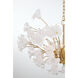 Bloome 8 Light 36.5 inch Legacy Brass Chandelier Ceiling Light in Clear Handmade Glass