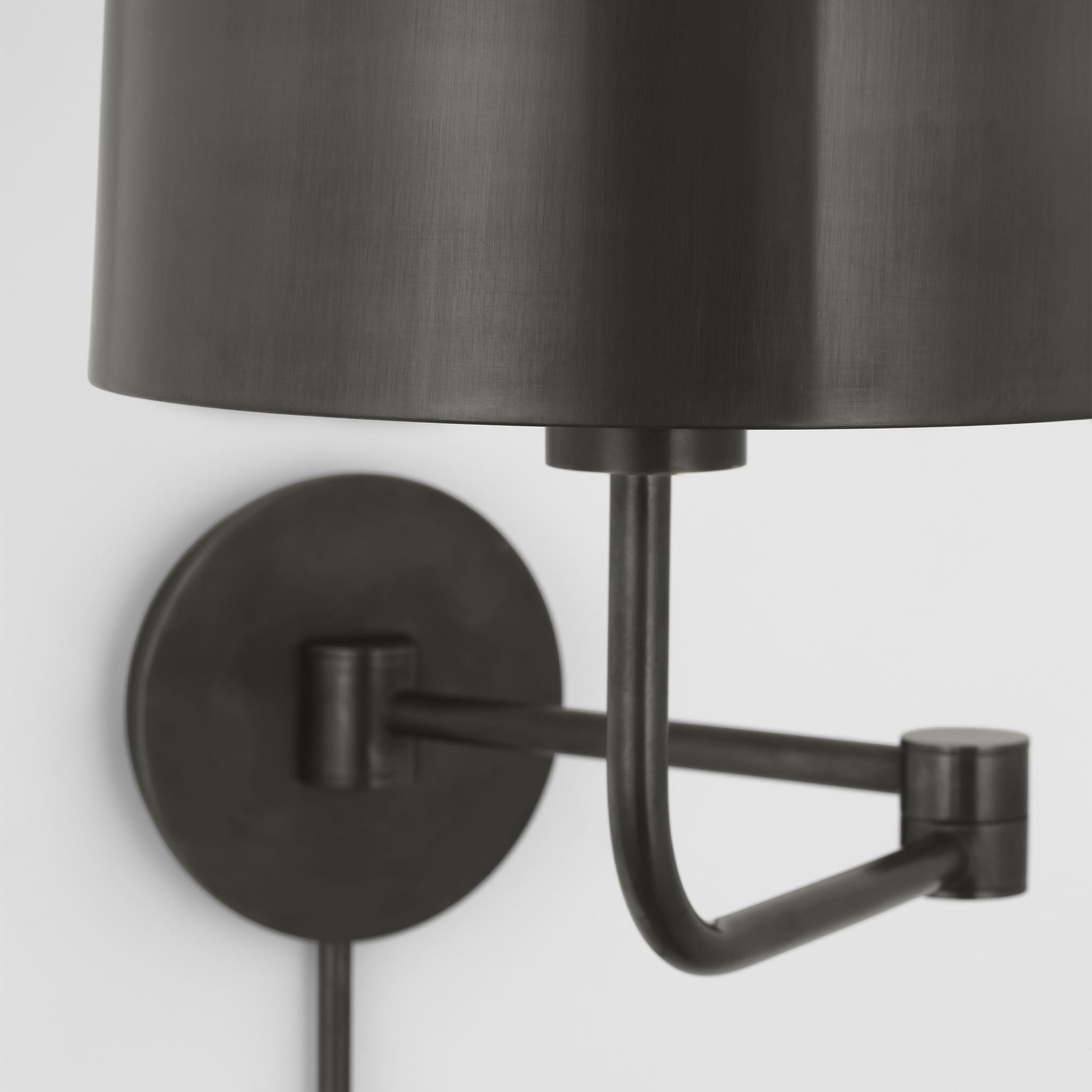 Barbara Barry Go Lightly 8.75 inch 15.00 watt Bronze Swing Arm Wall Light