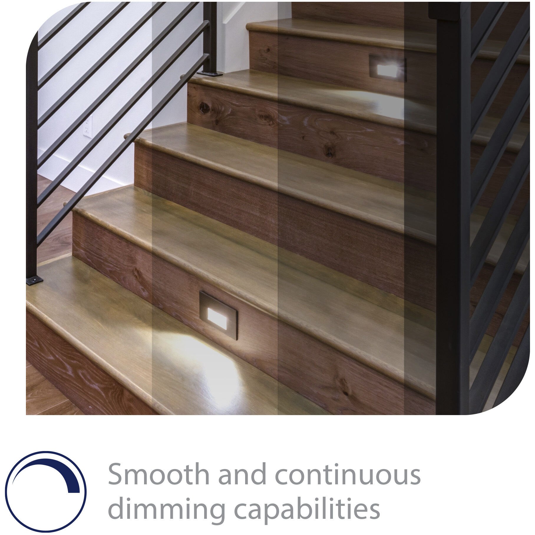 Tyler 120 3.8 watt White Step and Wall Lighting, WAC Lighting