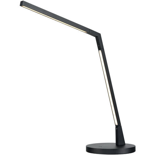 Miter 16.5 inch 12 watt Black Table Lamp Portable Light