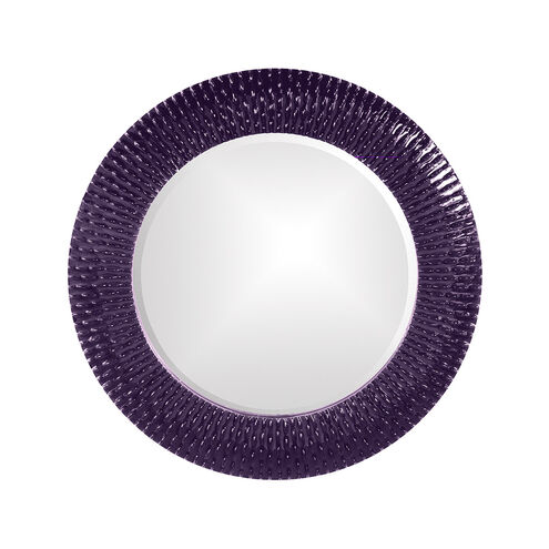 Bergman 32 X 32 inch Glossy Royal Purple Wall Mirror