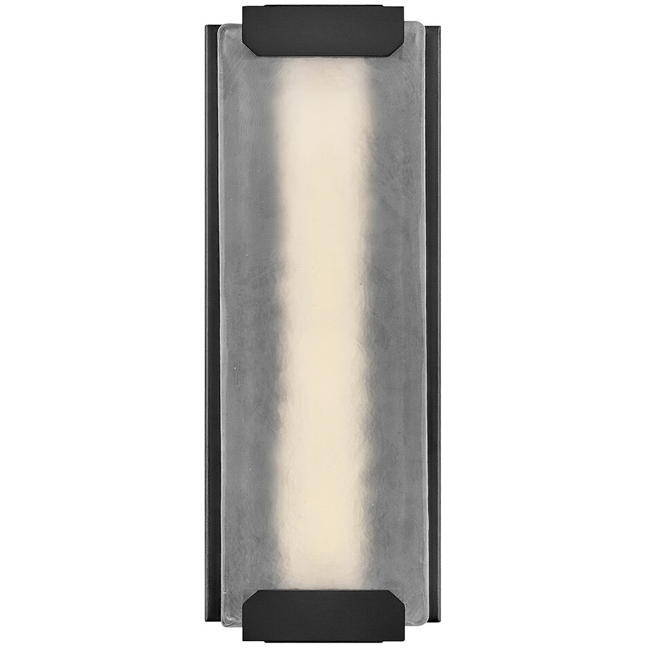 Zayde LED 16 inch Black Outdoor Wall Mount