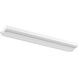6U Series LED 120 LED Integrated 22 inch Textured White LED Under Cabinet