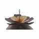 Botanic Panic 13 Light 28 inch Dark Bronze and French Gold Pendant Ceiling Light