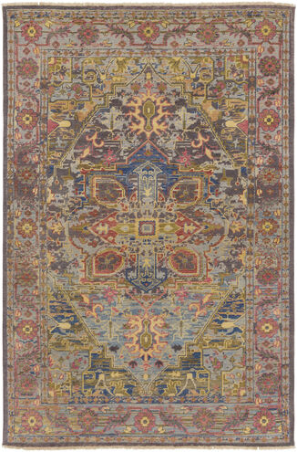 Cappadocia 102 X 66 inch Dusty Sage Rug in 6 X 9, Rectangle