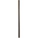 Outdoor Accessories 84 inch Hazelnut Bronze Outdoor Pole