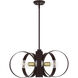 Modesto 6 Light 24 inch Bronze Chandelier Ceiling Light