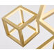 Canada LED 29 inch Gold Chandelier Ceiling Light