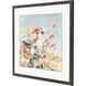 Florals Collection Red Framed Art