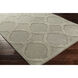 Urban 114 X 90 inch Sage/Taupe Handmade Rug, Rectangle