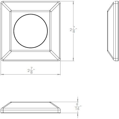 Surface Mounted Indicator Light 12 2.80 watt Stainless Steel Path Lighting in 2700K, WAC Landscape