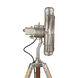 Star Tripod Satin Nickel 53 inch Pedestal Fan, 16-inch Die-Cast, Oscillating, Adjustable Tilt, 3-Speed