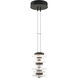 Cairn LED 6 inch Natural Iron Mini Pendant Ceiling Light, Large