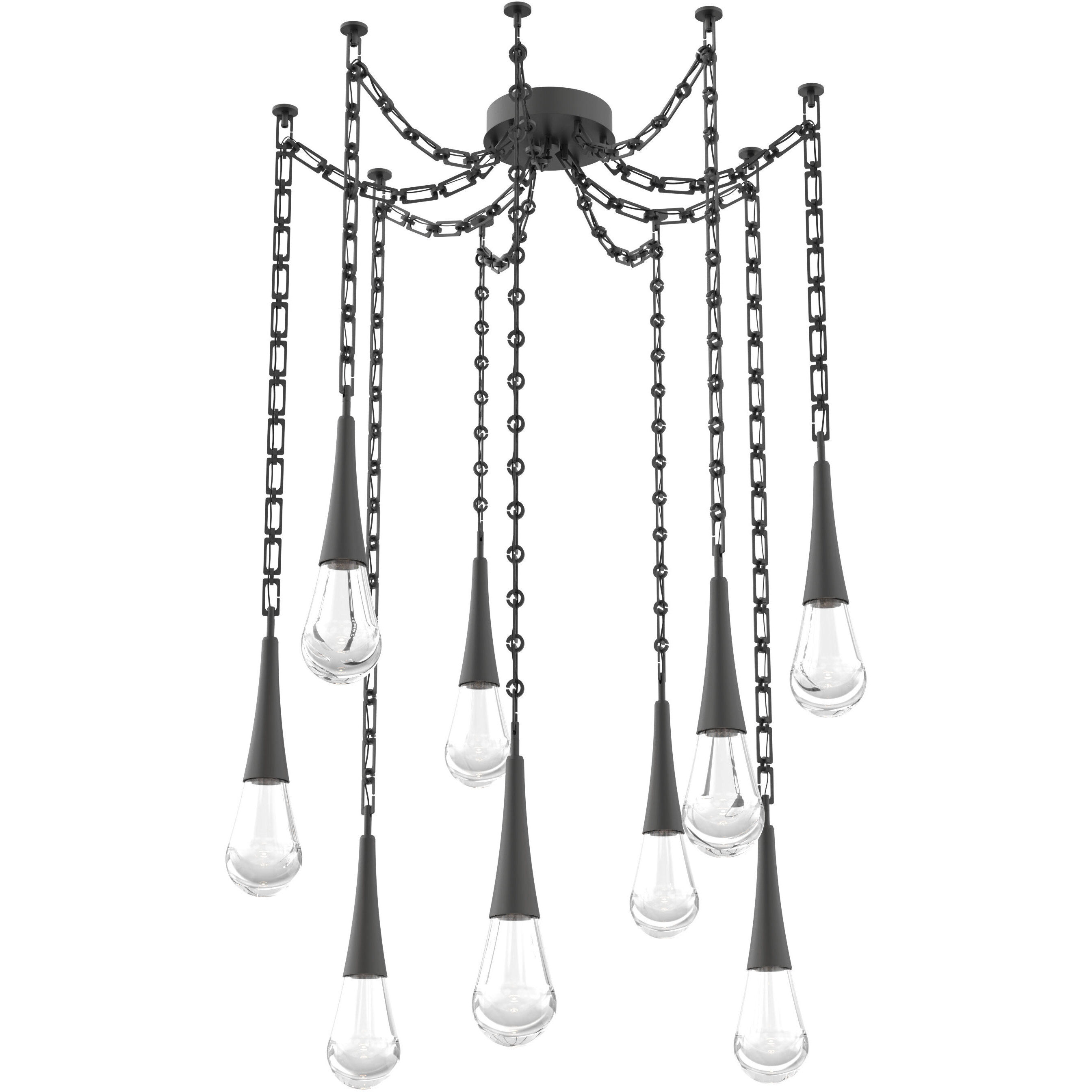 Raindrop 9 Light 13.60 inch Pendant