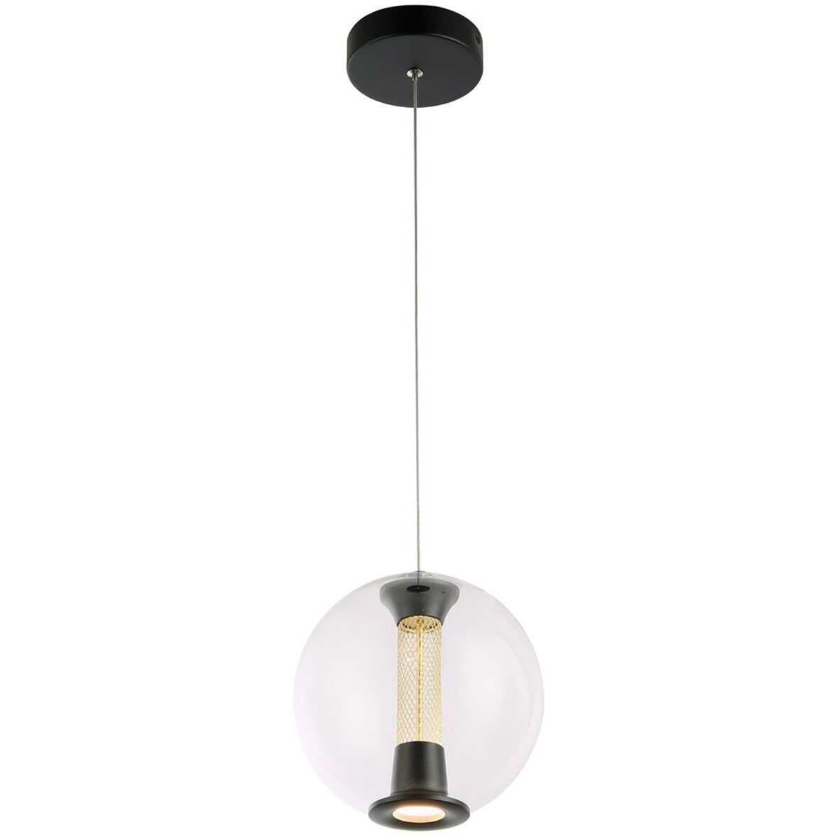 Arlo LED 8 inch Black Pendant Ceiling Light