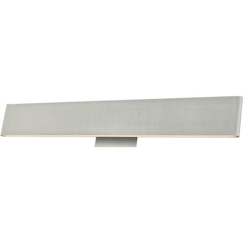 Slim LED 24 inch Brushed Aluminum Bath Vanity Light Wall Light