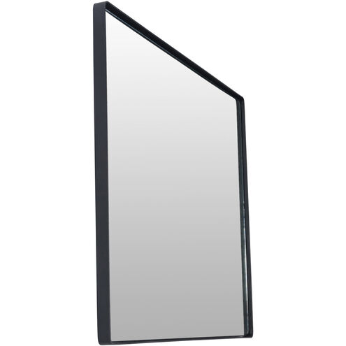Kye 30 X 24 inch Black Wall Mirror, Varaluz Casa