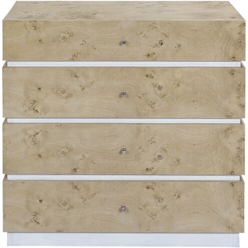 Bromo Bleached Burl with White Chest