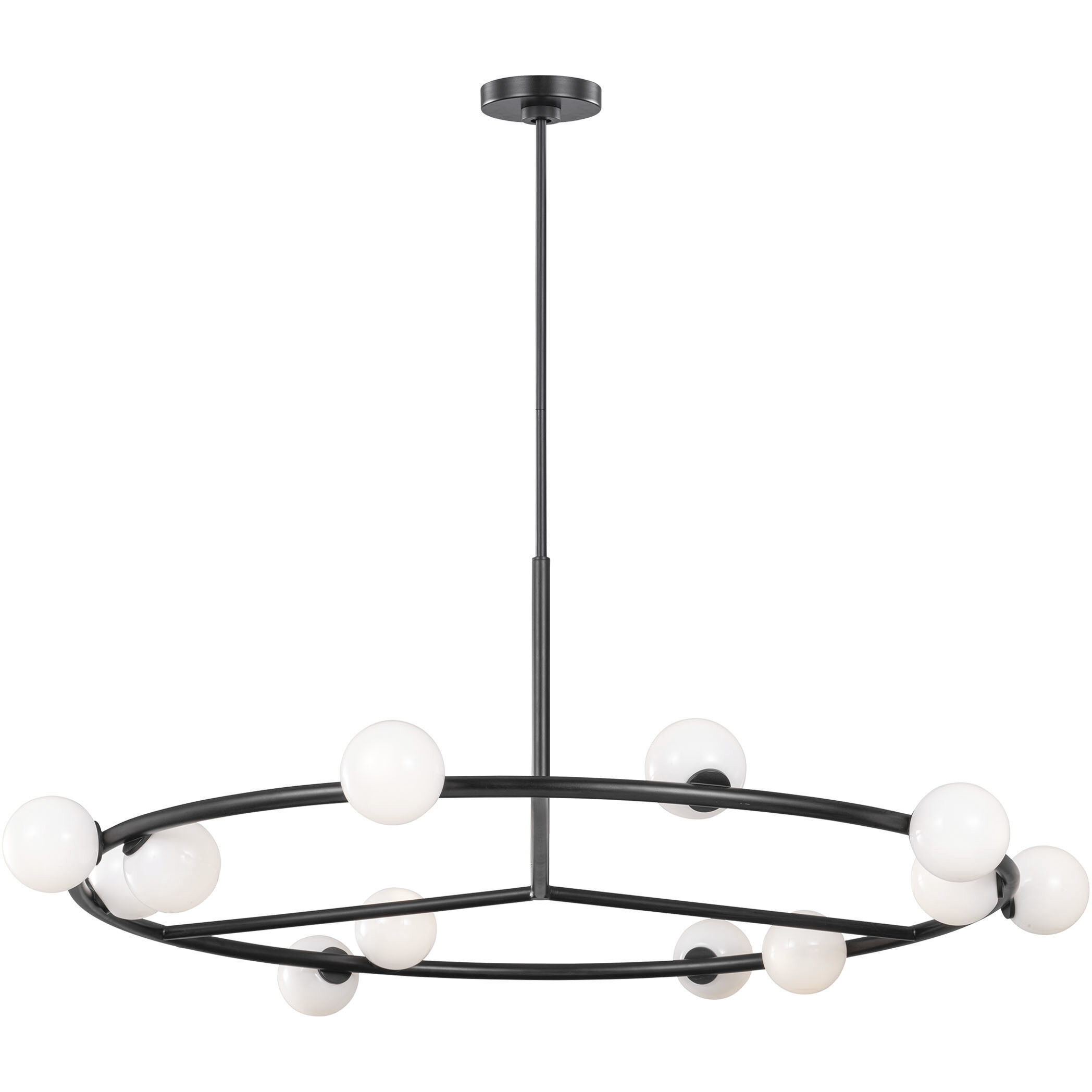 Sean Lavin Altair 12 Light 44 inch Aged Iron Chandelier Ceiling Light
