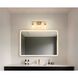 Mansfield 3 Light 24 inch Champagne Gold Vanity Light Wall Light