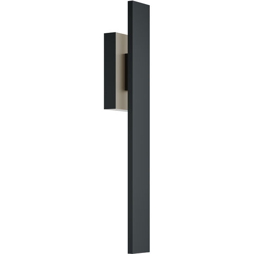 Tru LED 48 inch Black Outdoor Sconce