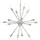 Ion 16 Light 24 inch Polished Nickel Chandelier Ceiling Light, Design Series