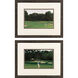 The Fairway Green and Beige and Blue Framed Art, Propac