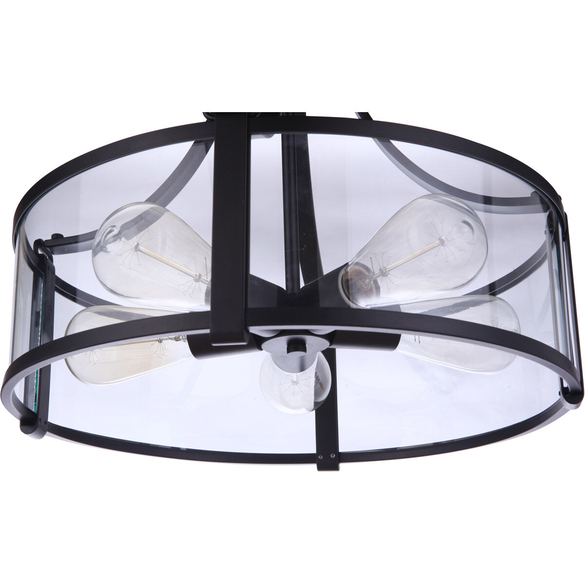 Elliot 5 Light 16 inch Flat Black Pendant Ceiling Light