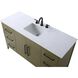 Millie 60 X 35 inch Chestnut Brown Bathroom Vanity Cabinet