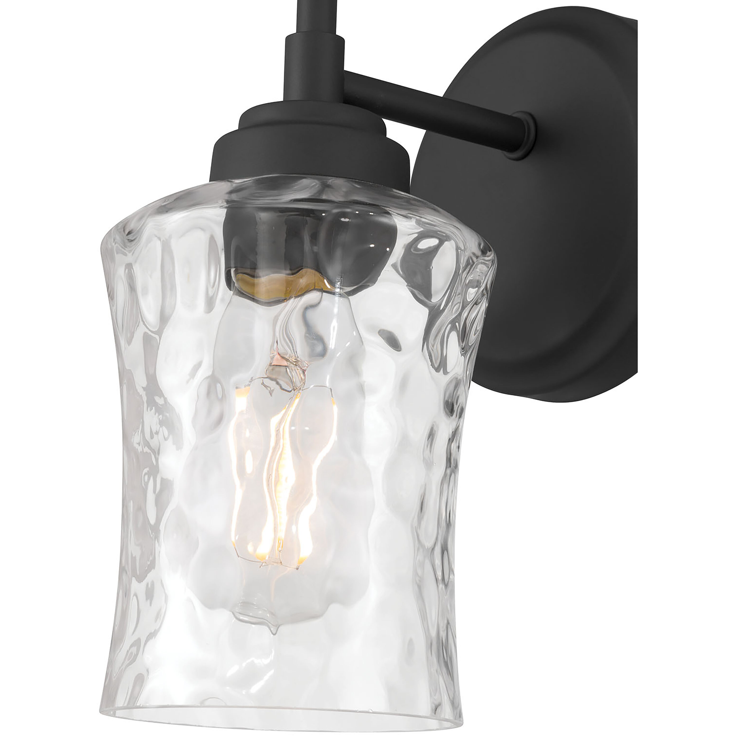 Clarvyn 1 Light 5 inch Matte Black Wall Sconce Wall Light