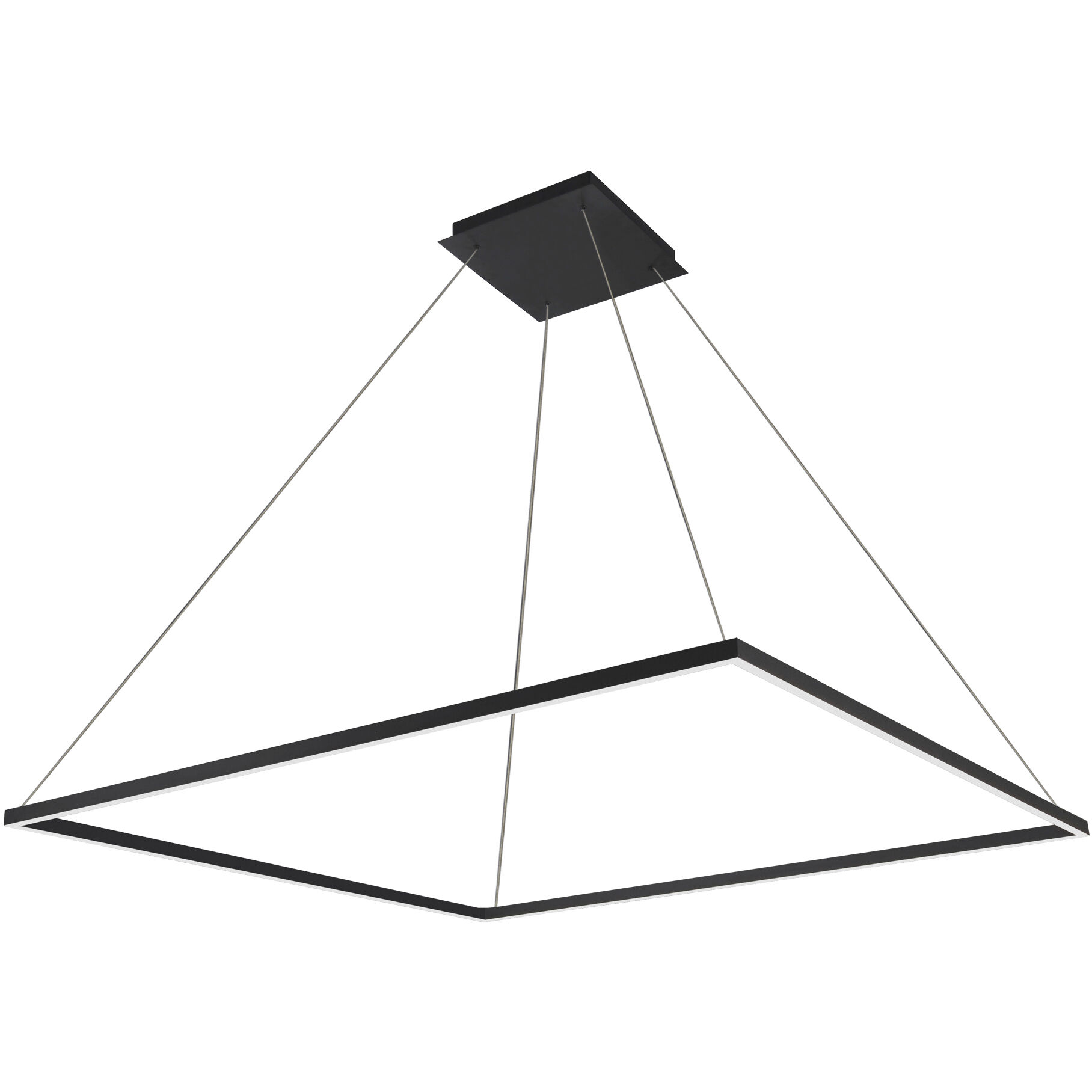 Atria 51.25 inch Black Chandelier Ceiling Light