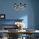 Adeena 6 Light 26.75 inch Classic Pewter Chandelier Ceiling Light