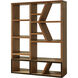 Winnona Amber Woodgrain Bookshelf