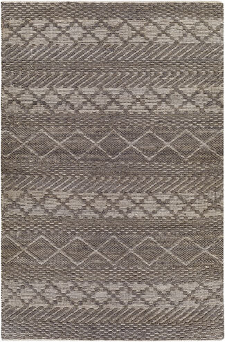 Santa Barbara 60 X 36 inch Charcoal Rug in 3 x 5, Rectangle