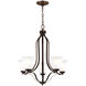 Emmons 5 Light 23.88 inch Bronze Chandelier Ceiling Light