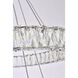 Monroe 2 Light 28 inch Chrome Chandelier Ceiling Light