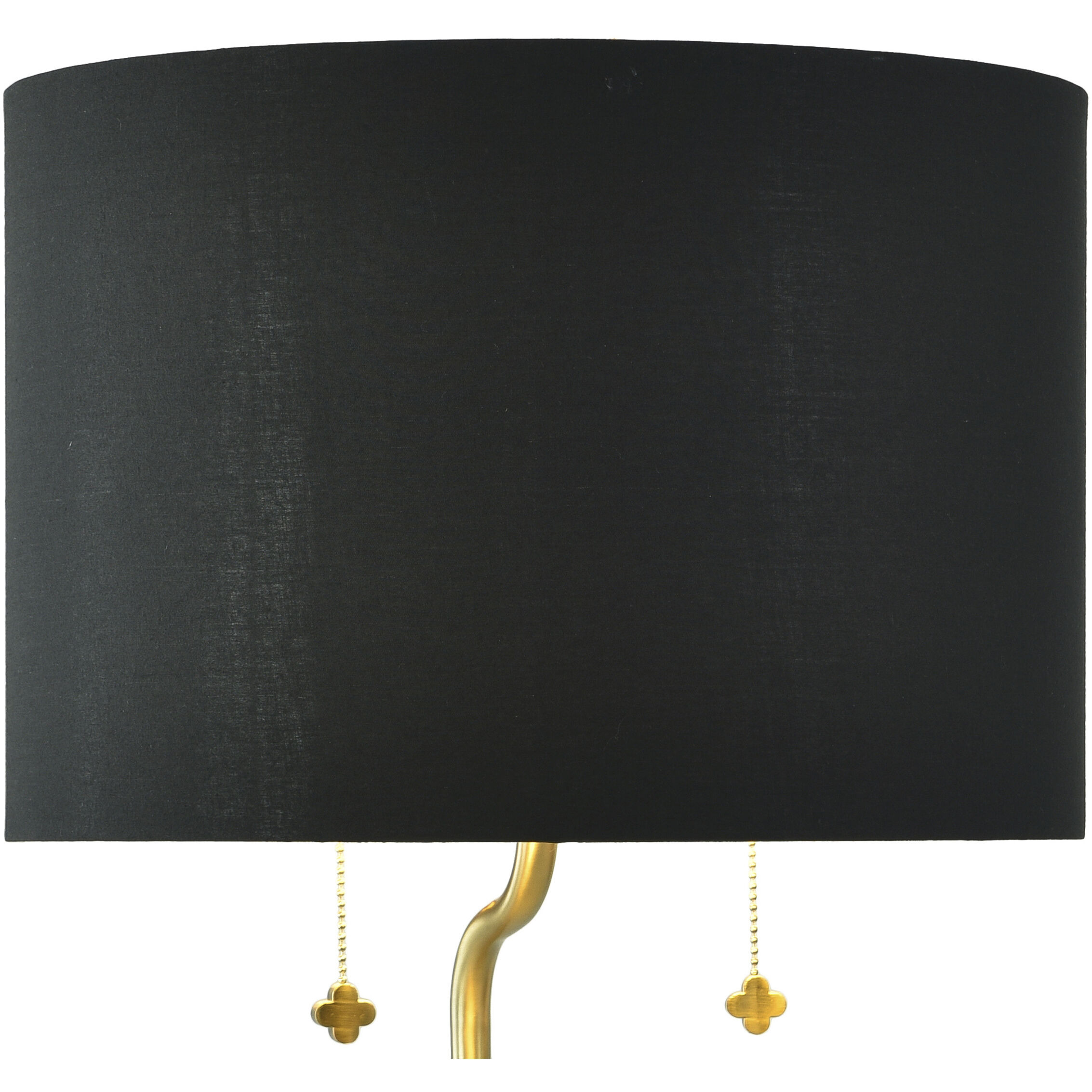 Jasper 32 inch 60 watt Black and White Table Lamp Portable Light in Black/White