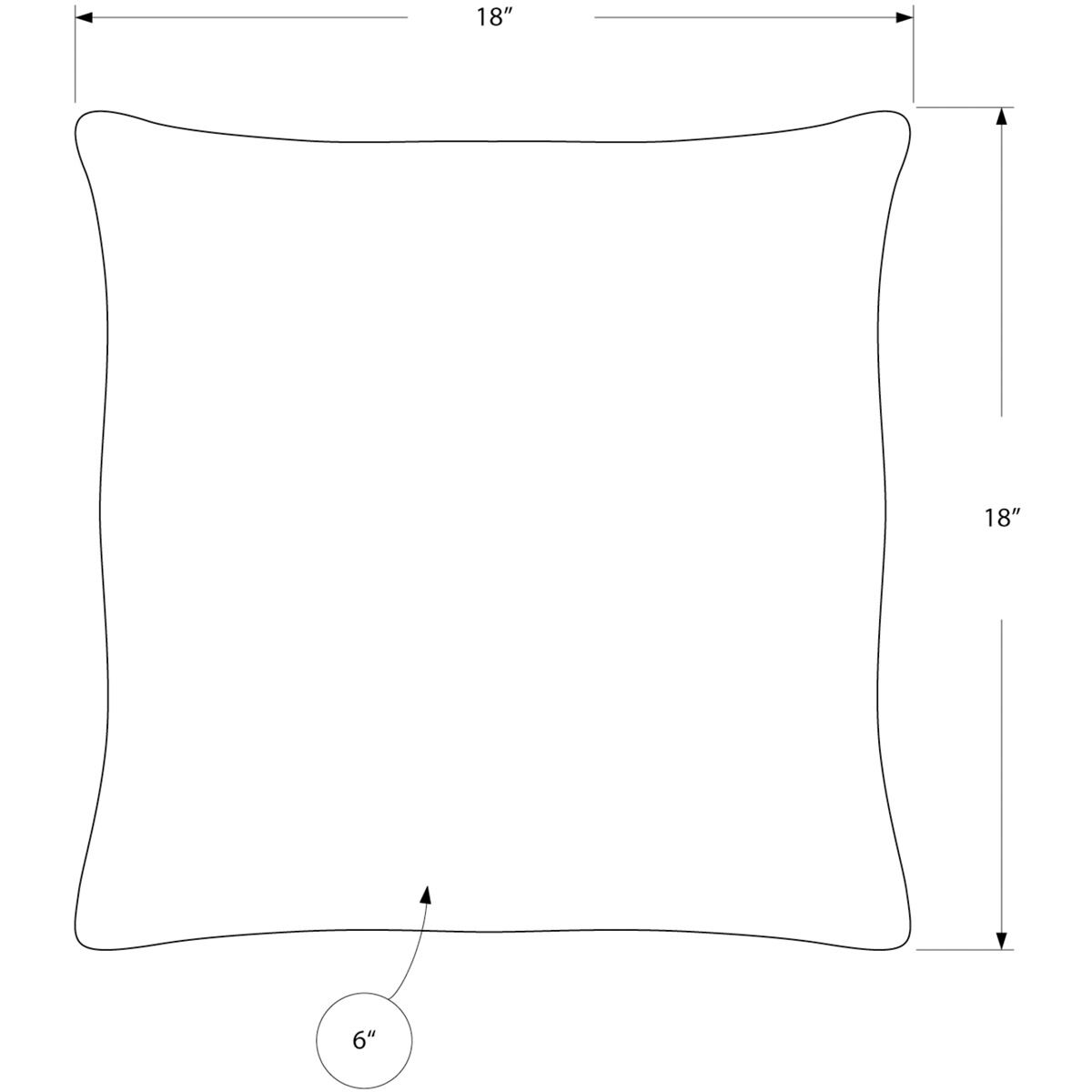 Glenville 18 X 6 inch Red Pillow