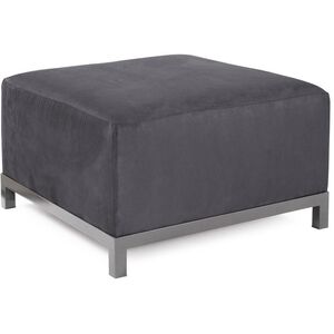 Axis 19.5 inch Gray Ottoman, The Regency Collection