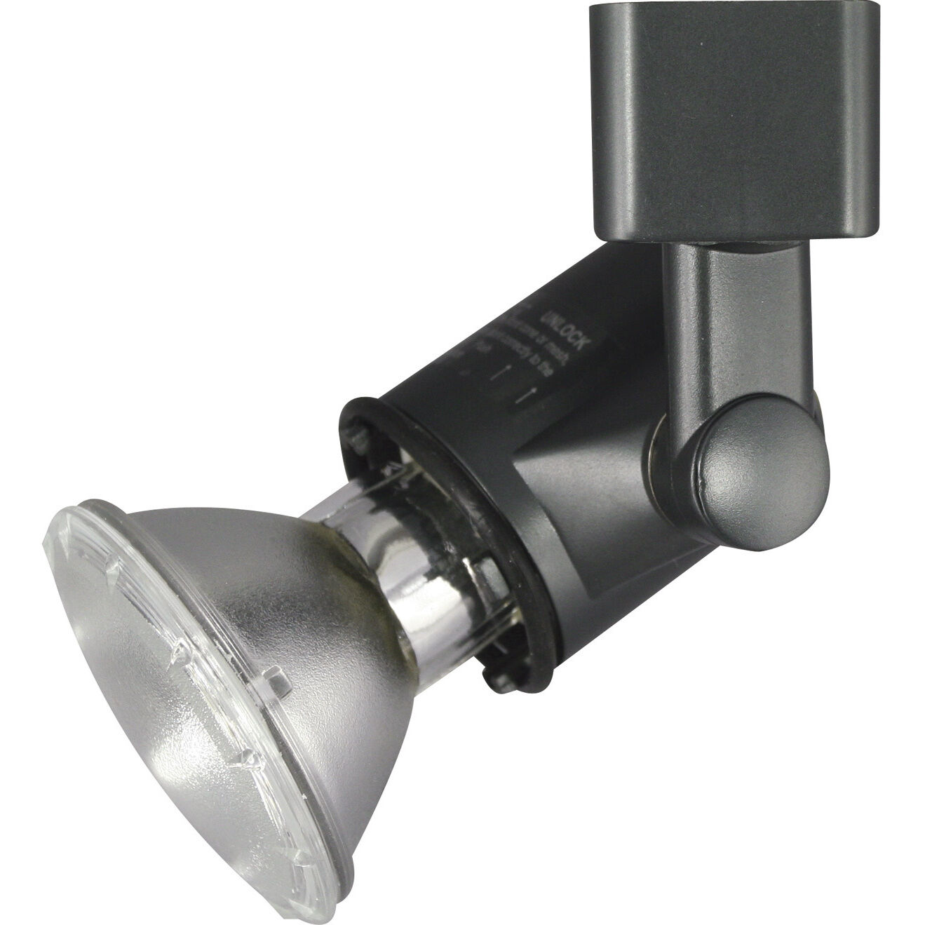 Signature 1 Light 120V Dark Bronze Track Fixture Body Ceiling Light, Adjustable