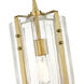 Alverton 1 Light 8 inch Rubbed Brass Pendant Ceiling Light in Rubbed Bronze