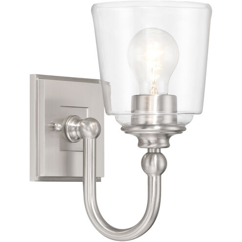 Antonia 1 Light 5.5 inch Brushed Nickel Bath Vanity Light Wall Light
