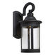 Signature LED 16 inch Black Outdoor Wall Light