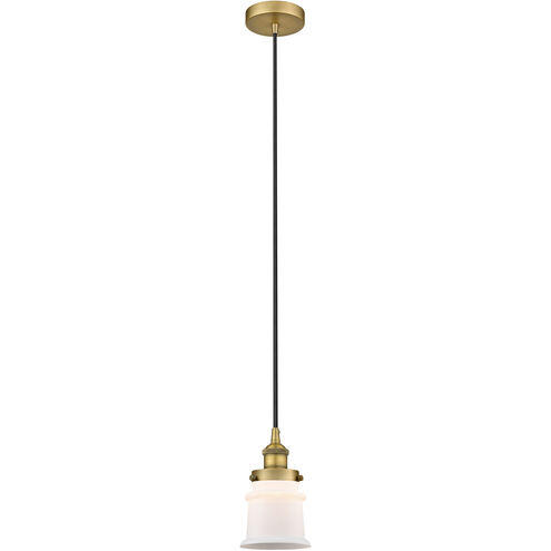 Edison Canton 1 Light 6 inch Brushed Brass Mini Pendant Ceiling Light